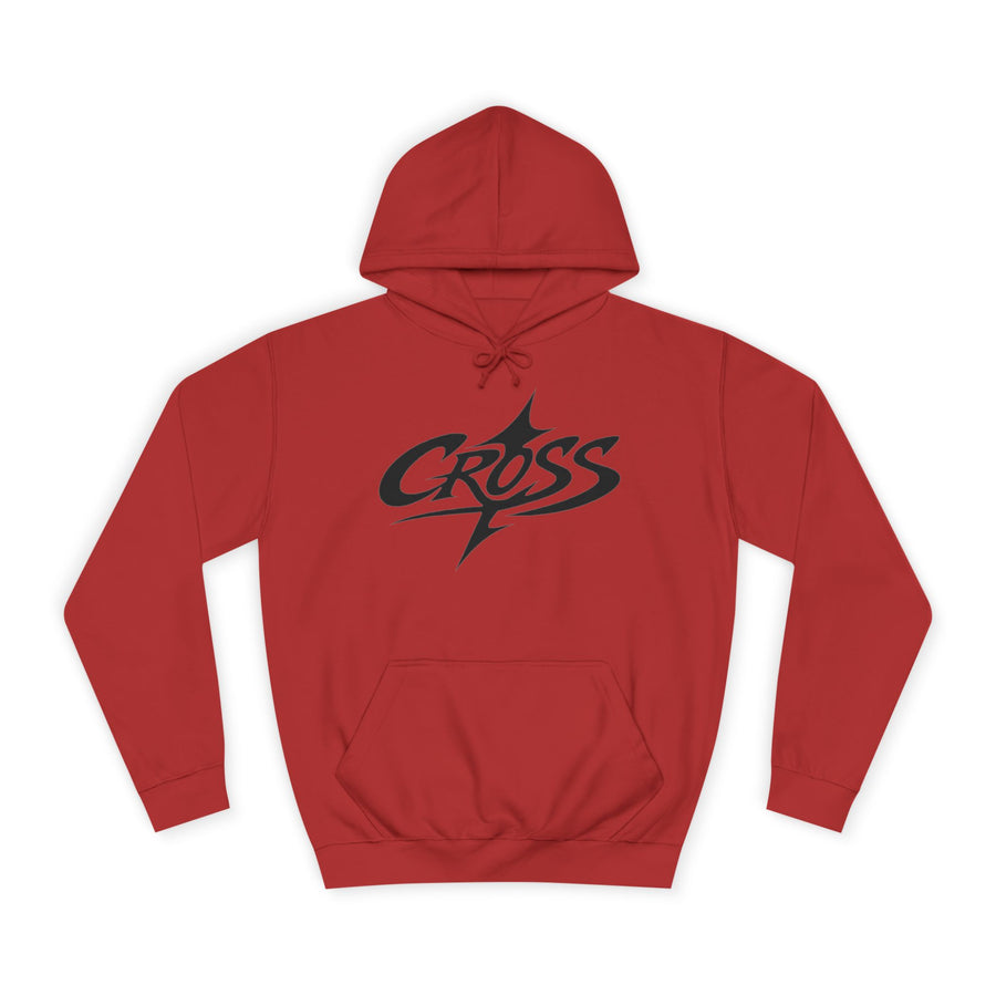 Cross Hoodie - Athletic College Style Pullover