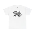 Kissed Graphic Tee — Lip Print & Stars Streetwear Shirt