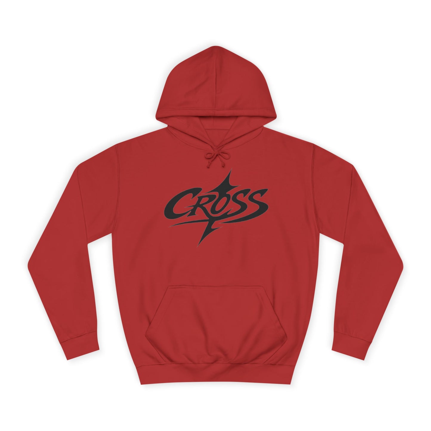 Cross Hoodie - Athletic College Style Pullover