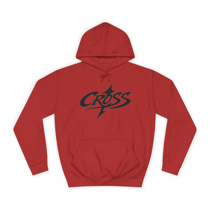 Cross Hoodie - Athletic College Style Pullover