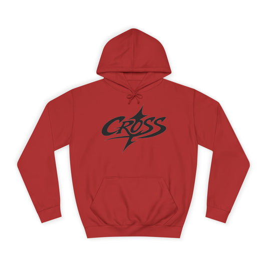 Cross Hoodie - Athletic College Style Pullover