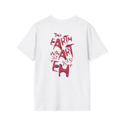 Art T‑Shirt — Minimal Casual Crewneck
