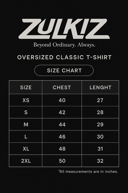 Unisex Oversized Classic T-Shirt