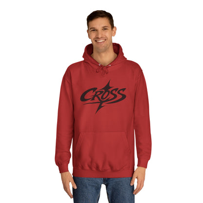 Cross Hoodie - Athletic College Style Pullover